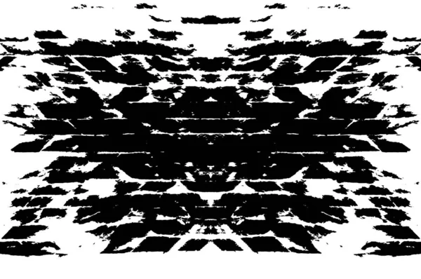 Гранд Текстури Тріщини Чіпси Плями Абстрактний Візерунок Чорно Білих Друкованих — стоковий вектор