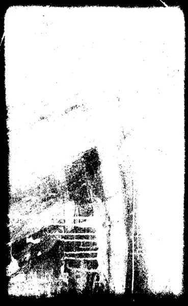 Abstract Black White Grunge Background Cracks — Stock Vector