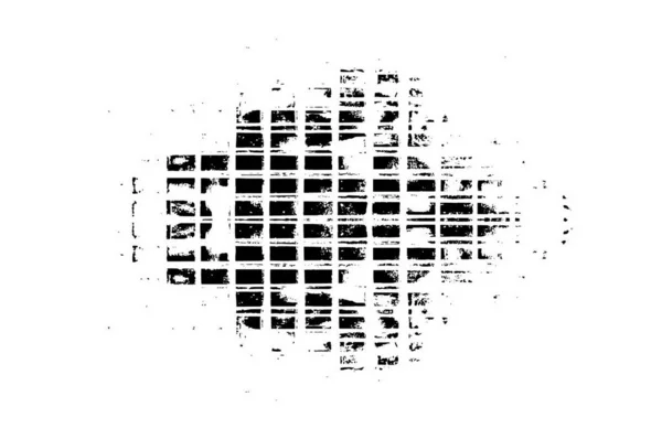 Dark Grunge Abstraktes Geometrisches Muster — Stockvektor