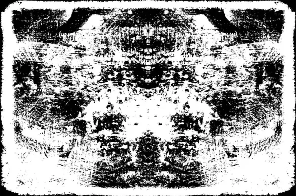 Dark Grunge Abstraktes Geometrisches Muster — Stockvektor