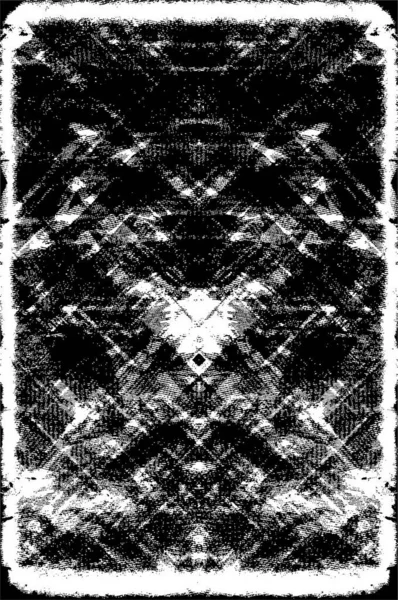 Donker Grunge Abstract Geometrisch Patroon — Stockvector