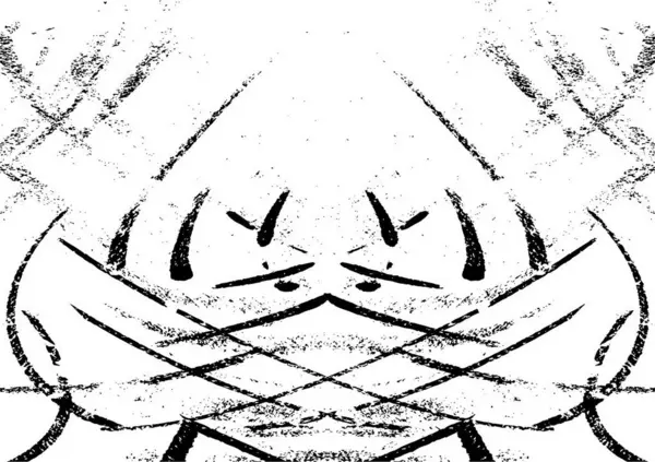 Абстрактний Фон Монохромна Текстура Зображення Ефектом Чорно Білих Тонів — стоковий вектор