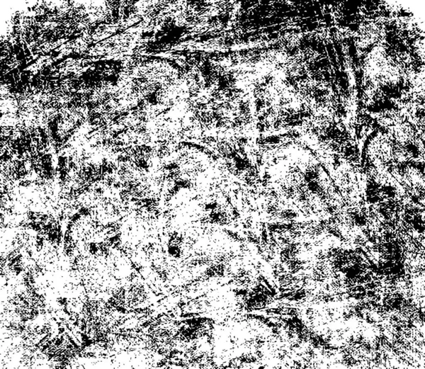 Texture Monochrome Noir Blanc Avec Des Éléments Vintage Fond Texture — Image vectorielle