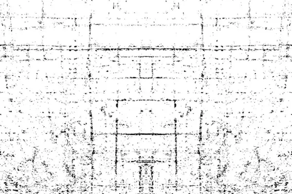 Чорно Біла Монохромна Текстура Вінтажними Елементами Абстрактна Антична Текстура Ретро — стоковий вектор