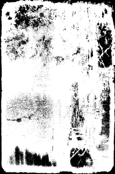 Fondo Vector Abstracto Textura Blanco Negro Con Arañazos Líneas — Archivo Imágenes Vectoriales