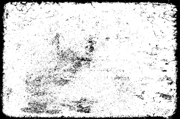 Абстрактный Векторный Фон Черно Белой Текстуре Царапинами Линиями — стоковый вектор