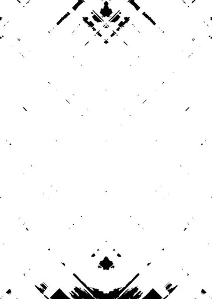 Абстрактний Векторний Фон Чорно Білій Текстурі Подряпинами Лініями — стоковий вектор