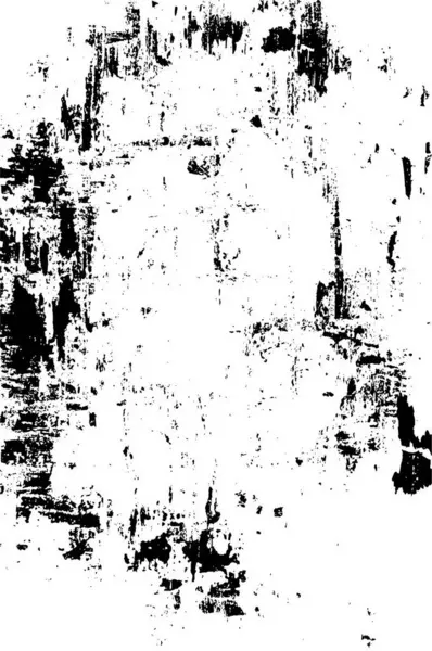 Çizik Çizgilerle Siyah Beyaz Dokuda Soyut Vektör Arkaplanı — Stok Vektör