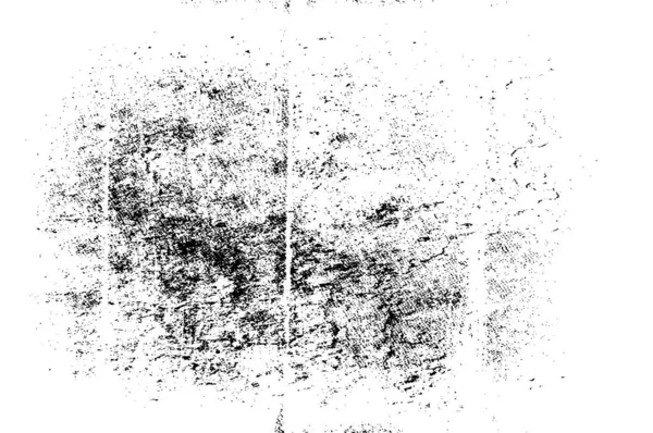 带有划痕和线条的黑白纹理中的抽象矢量背景 — 图库矢量图片