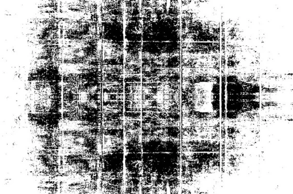Fondo Vector Abstracto Textura Blanco Negro Con Arañazos Líneas — Archivo Imágenes Vectoriales