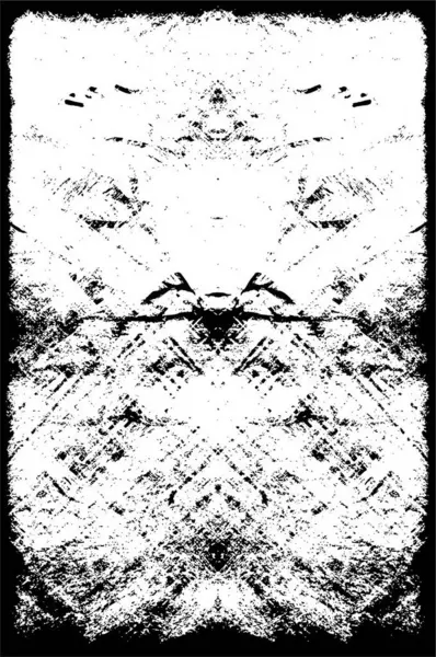 Superposition Affligée Avec Texture Grunge — Image vectorielle