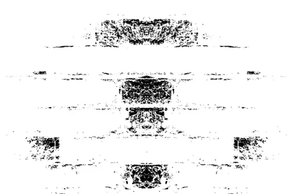 Plantilla Superposición Vectores Grunge Angustiada Blanco Negro Pintura Oscura Textura — Archivo Imágenes Vectoriales