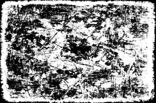 Grunge Fekete Fehér Textúra Absztrakt Rendetlen Háttér — Stock Vector
