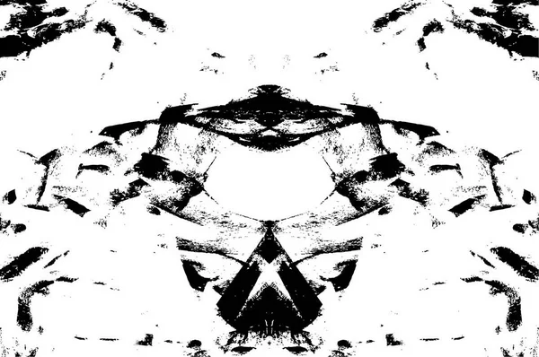 Grunge Zwart Wit Textuur Abstracte Rommelige Achtergrond — Stockvector