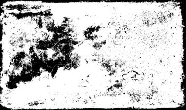 Grunge siyah ve beyaz dokusu. Soyut dağınık arkaplan