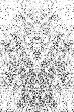 Grunge siyah ve beyaz dokusu. Soyut dağınık arkaplan