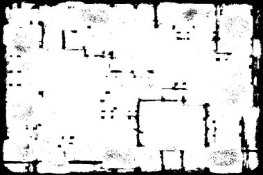 Grunge siyah ve beyaz dokusu. Soyut dağınık arkaplan