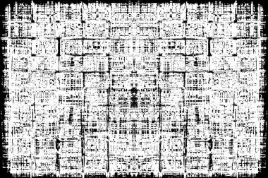 Grunge siyah ve beyaz dokusu. Koyu renk arkaplan