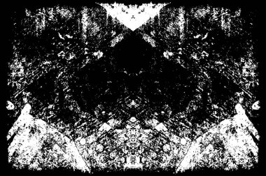 Grunge siyah ve beyaz dokusu. Koyu renk arkaplan