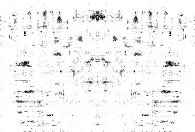 Siyah ve Beyaz Sorunlu Grunge Vektör Kaplama Şablonu. Koyu renkli eskimiş doku. Kirli Yaratıcı Tasarım Arkaplan Elementi