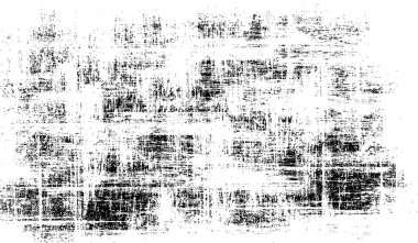 Sert siyah-beyaz dokular. Grunge 'un geçmişi. Soyut doku etkisi. Vektör İllüstrasyonu