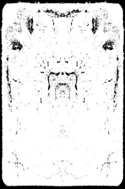 Sert siyah-beyaz dokular. Grunge 'un geçmişi. Soyut doku etkisi. Vektör İllüstrasyonu