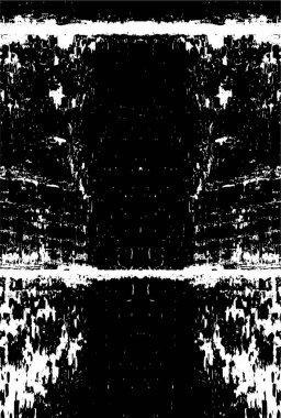 Sert siyah-beyaz dokular. Grunge 'un geçmişi. Soyut doku etkisi. Vektör İllüstrasyonu