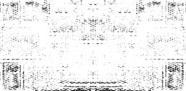 Sert siyah-beyaz dokular. Grunge 'un geçmişi. Soyut doku etkisi. Vektör İllüstrasyonu