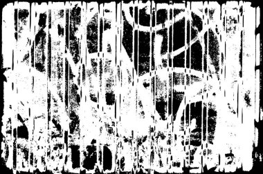 Çizikli soyut siyah beyaz grunge arkaplanı