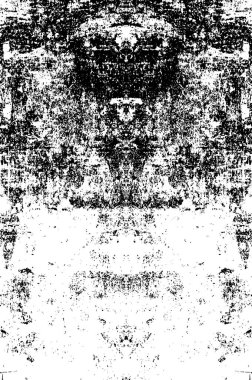 Soyut siyah beyaz doku. Grunge arka planı. Vektör İllüstrasyonu