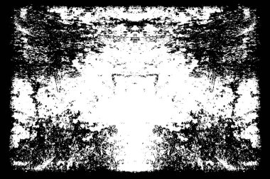 Soyut siyah beyaz doku. Grunge arka planı. Vektör İllüstrasyonu