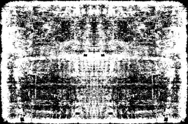 Soyut siyah beyaz doku. Grunge arka planı. Vektör İllüstrasyonu