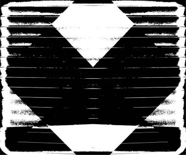 Grunge üst üste biniyor. Soyut siyah-beyaz vektör arkaplanı. Çatlak, leke ve noktalarda kirli desenli tek renkli klasik yüzey. Karanlık korku tarzında eski bir duvar.