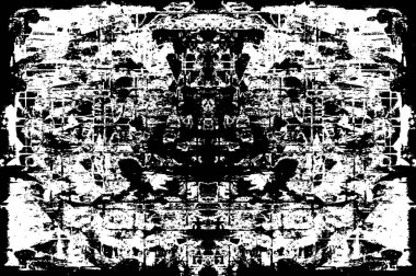 Çizikli soyut siyah beyaz grunge arkaplanı