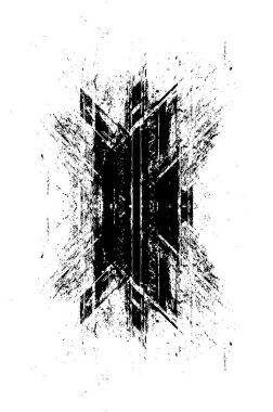 siyah ve beyaz renkli sıkıntılar. Grunge dokusu. soyut arkaplan. 