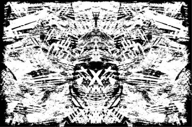 siyah ve beyaz renkli sıkıntılar. Grunge dokusu. soyut arkaplan. 