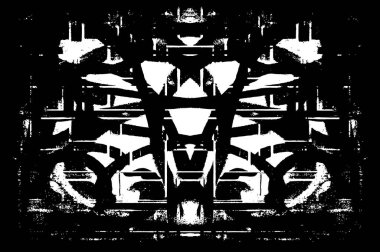 siyah ve beyaz renkli sıkıntılar. Grunge dokusu. soyut arkaplan. 