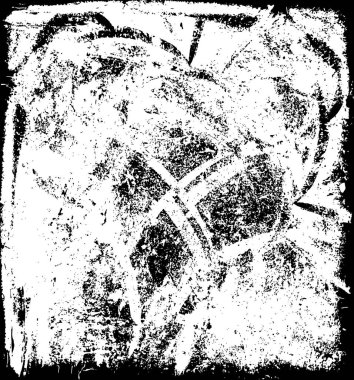 Çizikli soyut siyah beyaz grunge arkaplanı