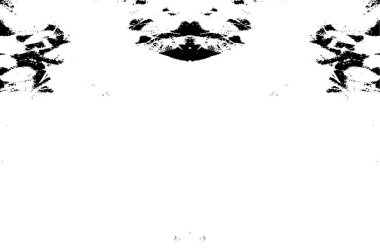 siyah ve beyaz lekeler çizdi. soyut duvar kağıdı