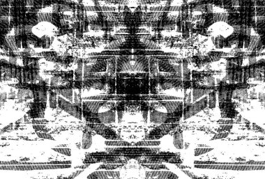 soyut sıkıntılı çizim, siyah beyaz posterler için hasarlı arkaplan 