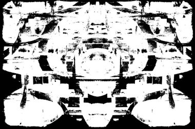 Siyah beyaz monokrom eski grunge vintage eskimiş arka plan soyut antika desenli retro model