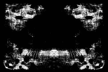 soyut siyah ve beyaz grunge şablonu, vektör illüstrasyonu