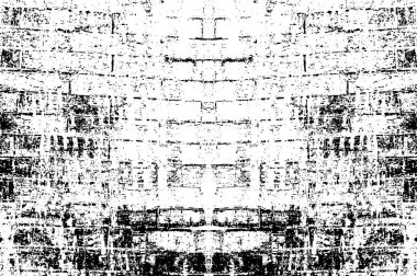 soyut siyah ve beyaz grunge şablonu, vektör illüstrasyonu