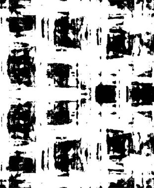 soyut siyah ve beyaz grunge şablonu, vektör illüstrasyonu