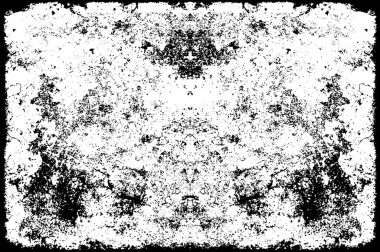 soyut siyah ve beyaz grunge şablonu, vektör illüstrasyonu