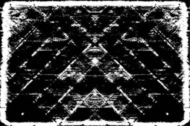 soyut siyah ve beyaz grunge şablonu, vektör illüstrasyonu