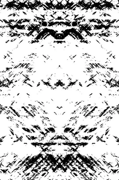 Grunge siyah ve beyaz dokusu. Soyut dağınık arkaplan