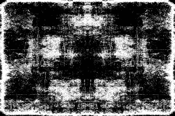 Grunge Černé Bílé Textury Abstraktní Chaotické Pozadí — Stockový vektor