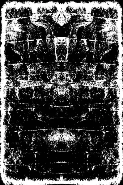 Texture Grunge Noir Blanc Fond Sombre Désordonné — Image vectorielle
