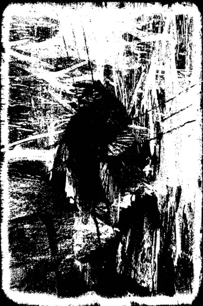 Черно Белая Фактура Темный Тусклый Фон — стоковый вектор